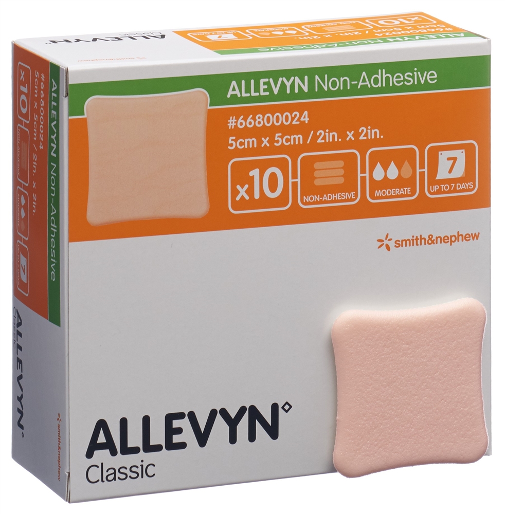 ALLEVYN non-adhesive pansement vulnéraire, image 2 sur 3