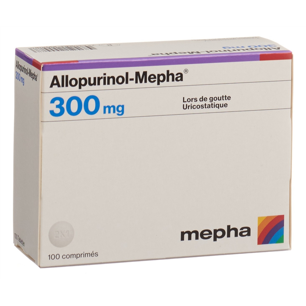 ALLOPURINOL Mepha 300 mg, image 2 sur 2