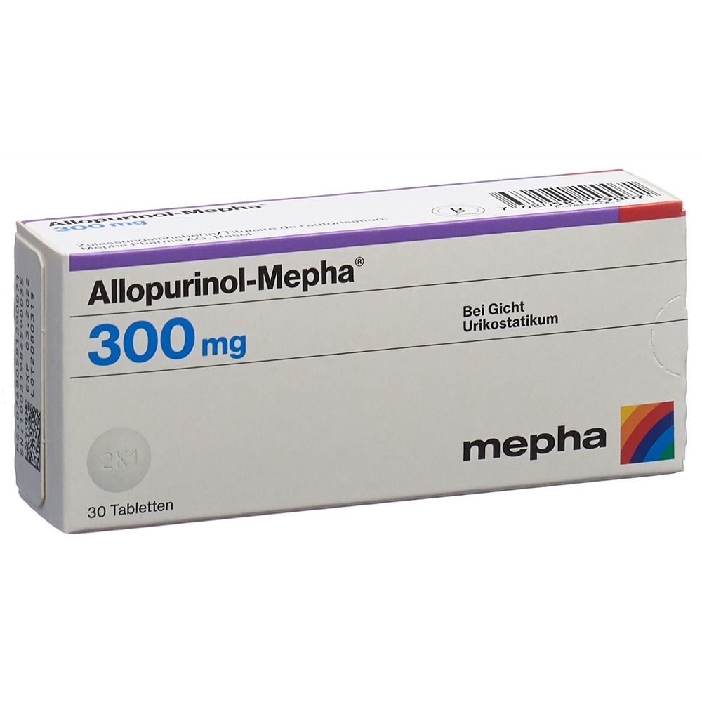 ALLOPURINOL Mepha 300 mg, image principale