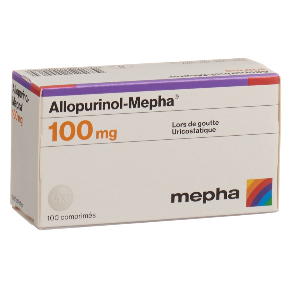 ALLOPURINOL Mepha 100 mg, Bild 2 von 2