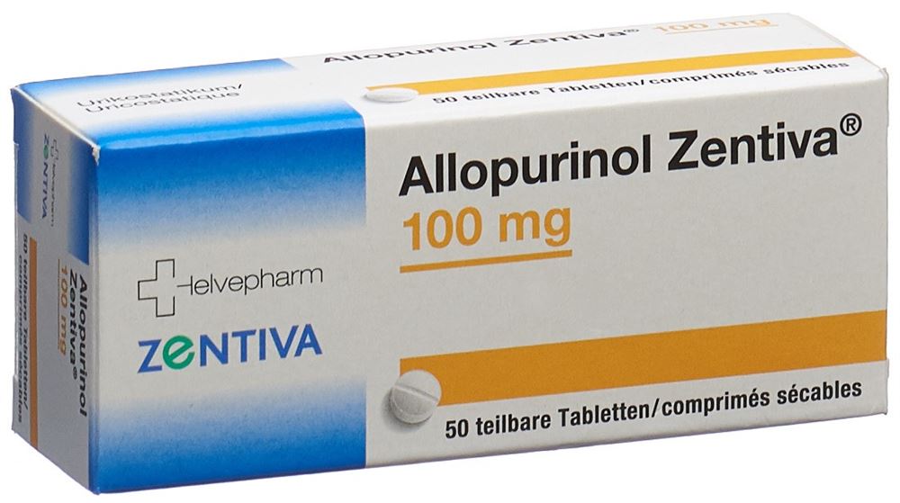 ALLOPURINOL Zentiva 100 mg, image principale