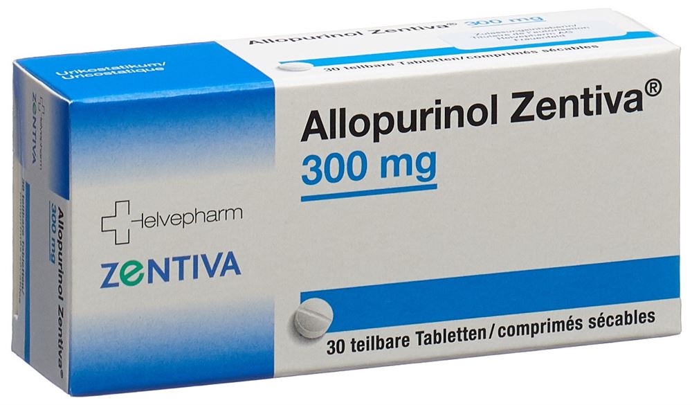 ALLOPURINOL Zentiva 300 mg, Hauptbild