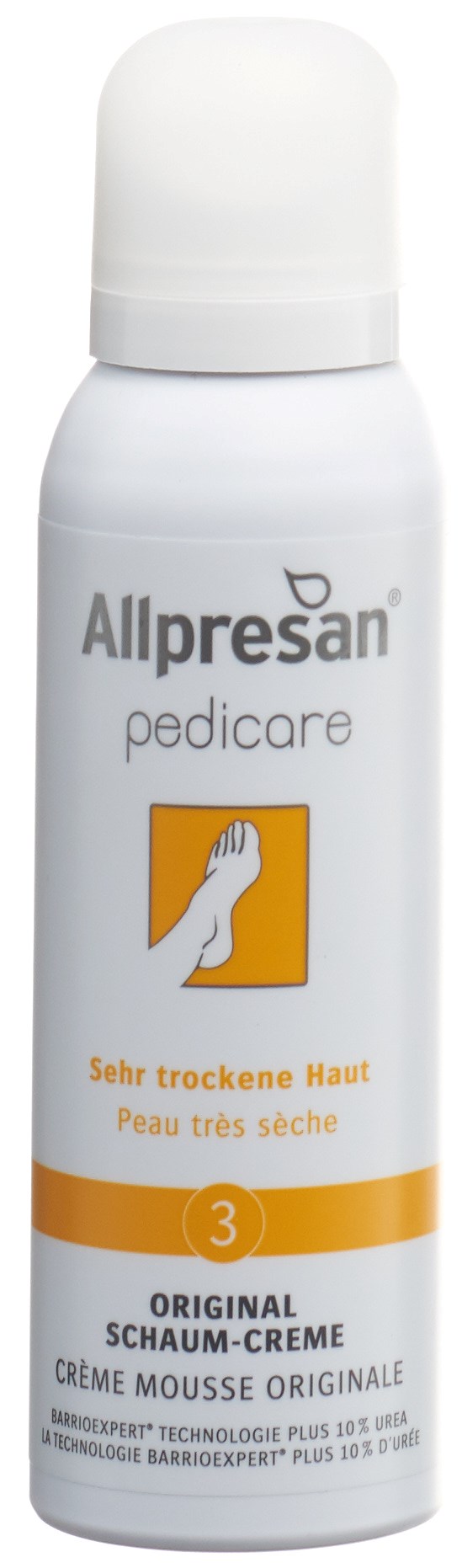 ALLPRESAN pedicare 3 Fuss Schaum