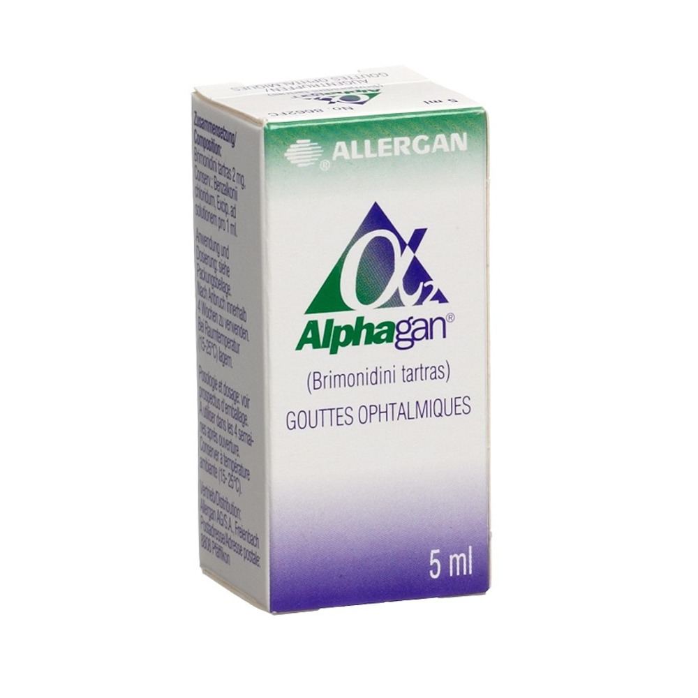 ALPHAGAN Gtt Opht 2 mg/ml Fl 5 ml, Bild 2 von 2