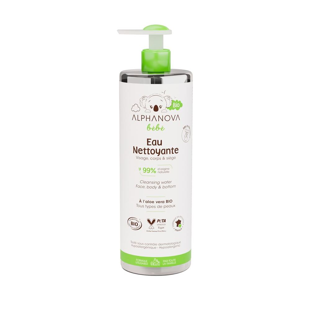 ALPHANOVA Bébe eau nettoyante