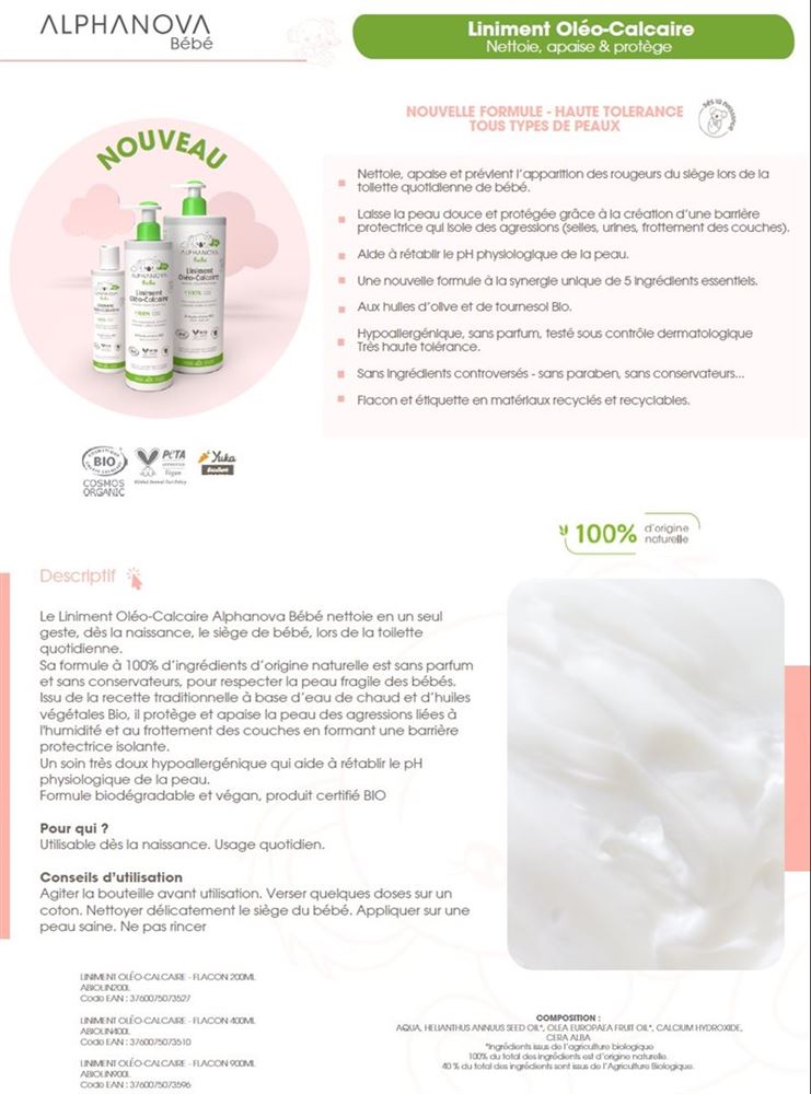 ALPHANOVA Bébé liniment, image 2 sur 2