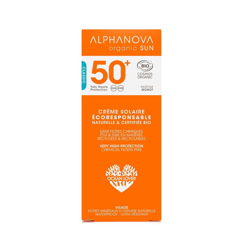 ALPHANOVA SUN crème solaire Monoï, image principale