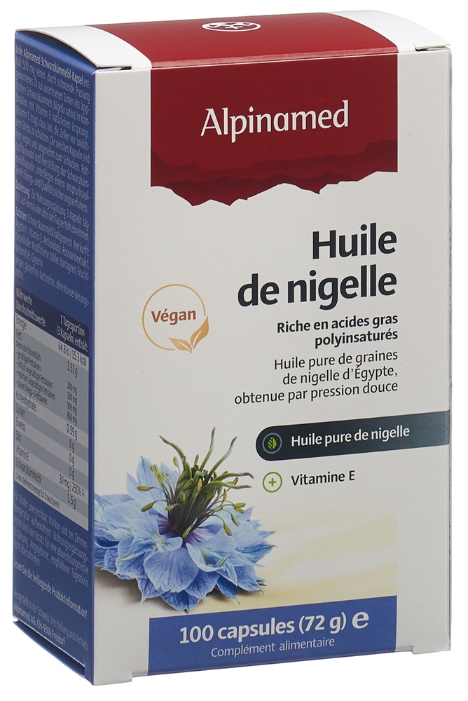 ALPINAMED Huile de nigelle, image 4 sur 5