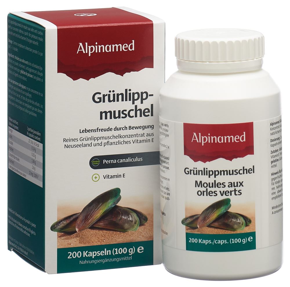 ALPINAMED Moule aux orles verts 400 mg, image 2 sur 5