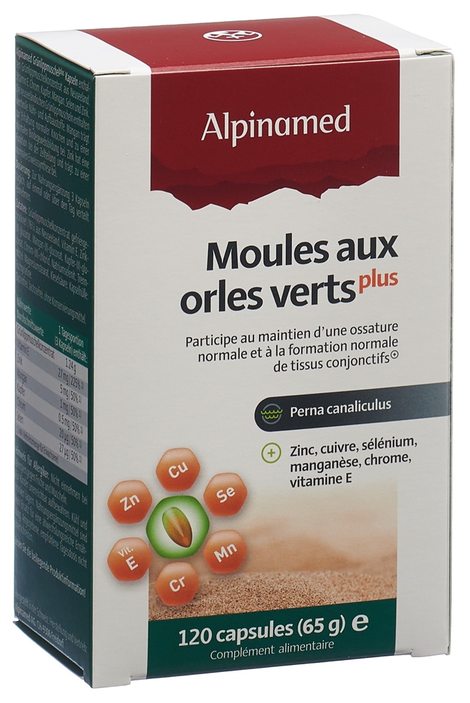 ALPINAMED Moules aux orles verts Plus, image 4 sur 5