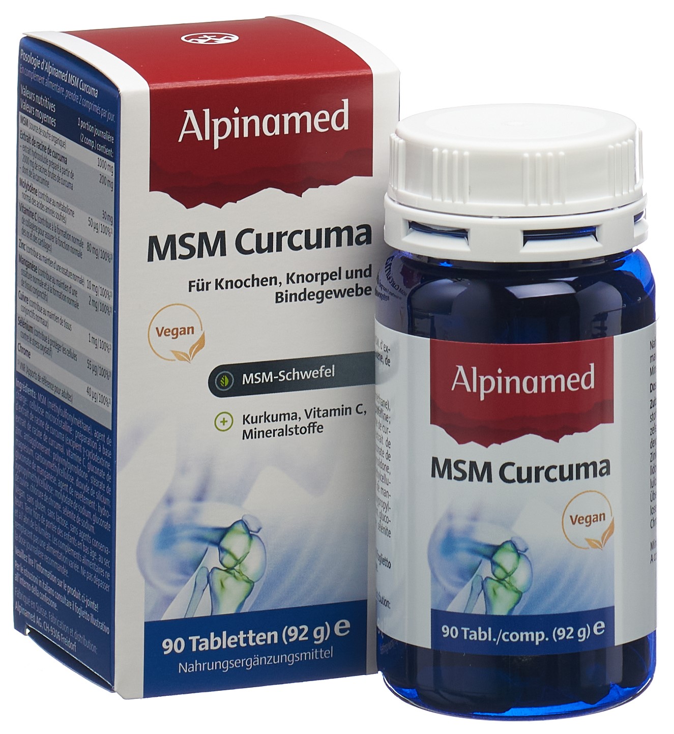 ALPINAMED MSM Curcuma, image 2 sur 3