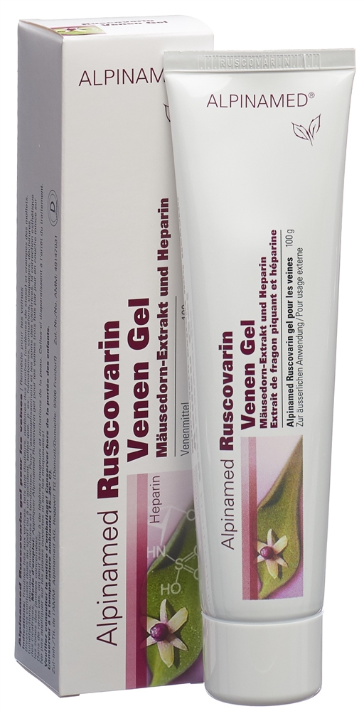 ALPINAMED Ruscovarin gel pour les veines, image 2 sur 5