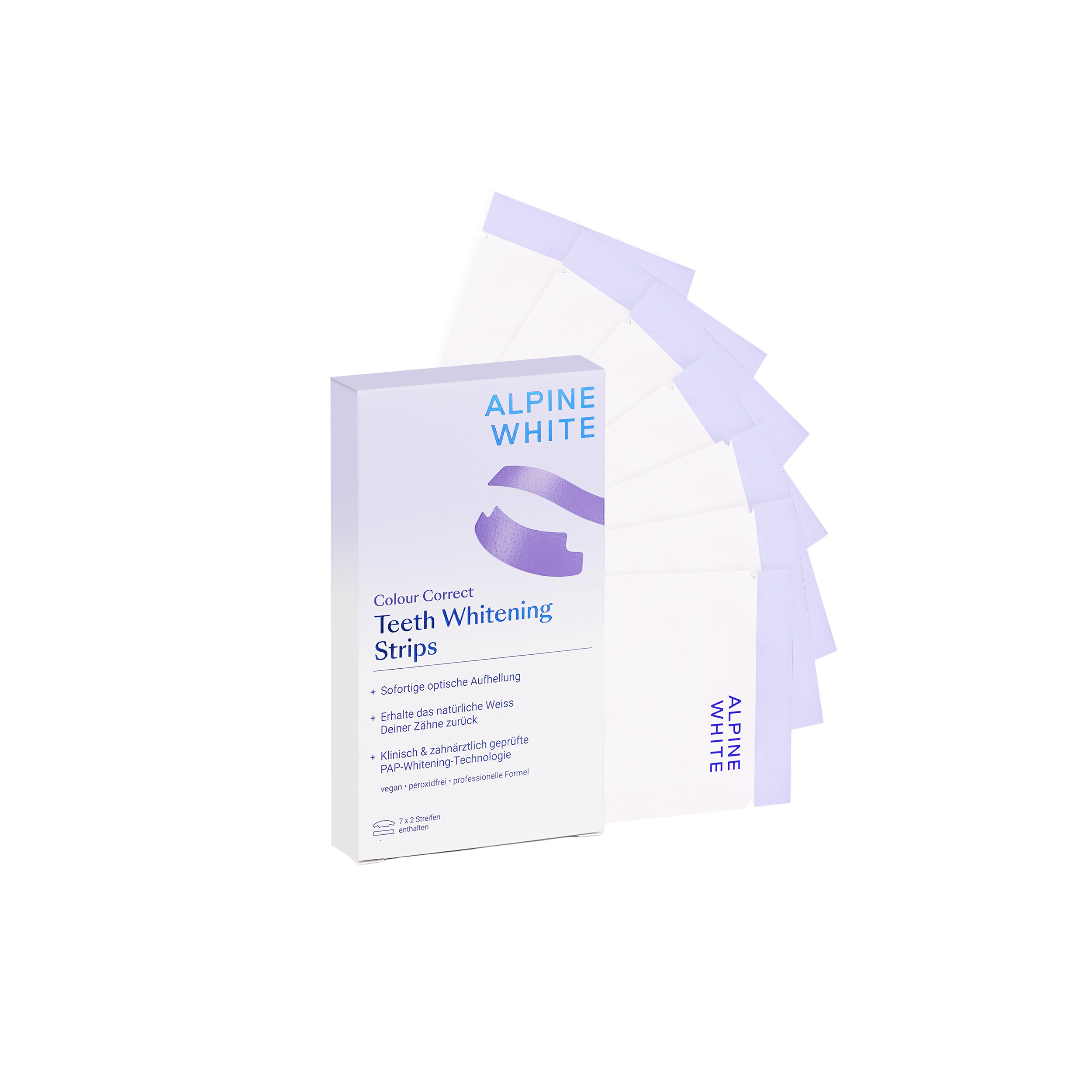Alpine White Purple Whitening Strips, Bild 2 von 5