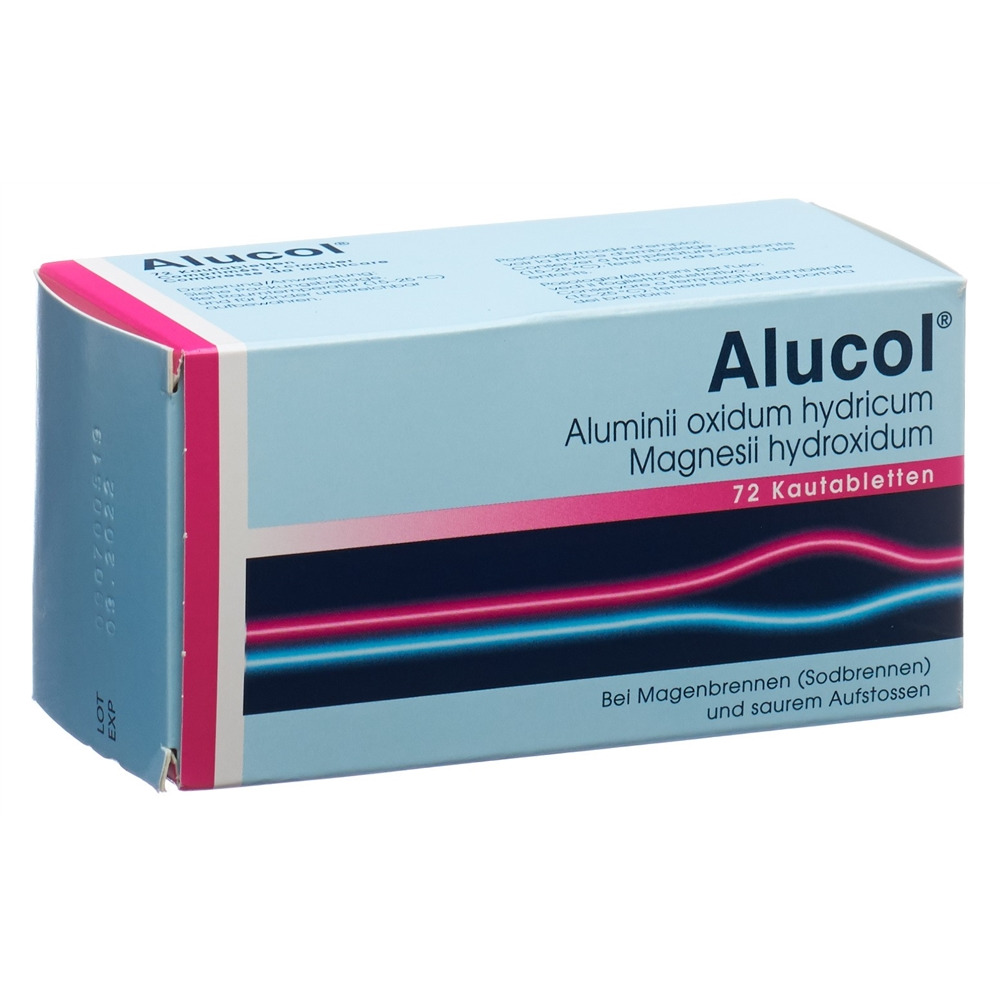 ALUCOL Kautabl Blist 72 Stk, Hauptbild