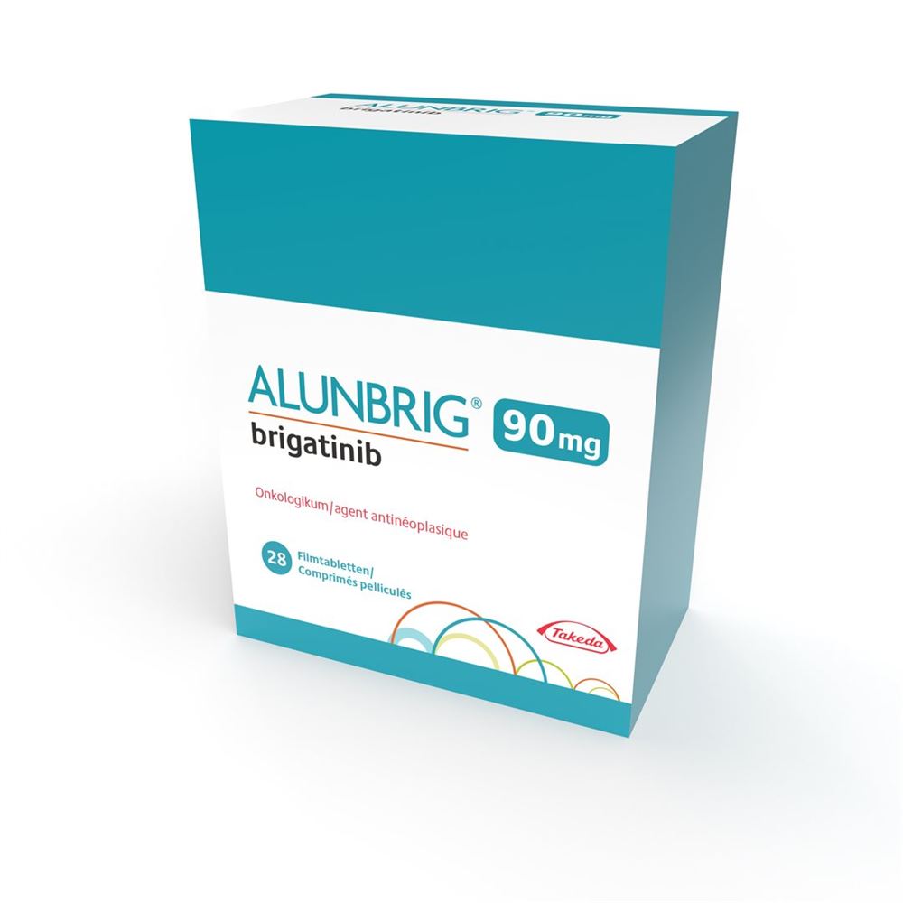 ALUNBRIG cpr pell 90 mg blist 28 pce, image principale