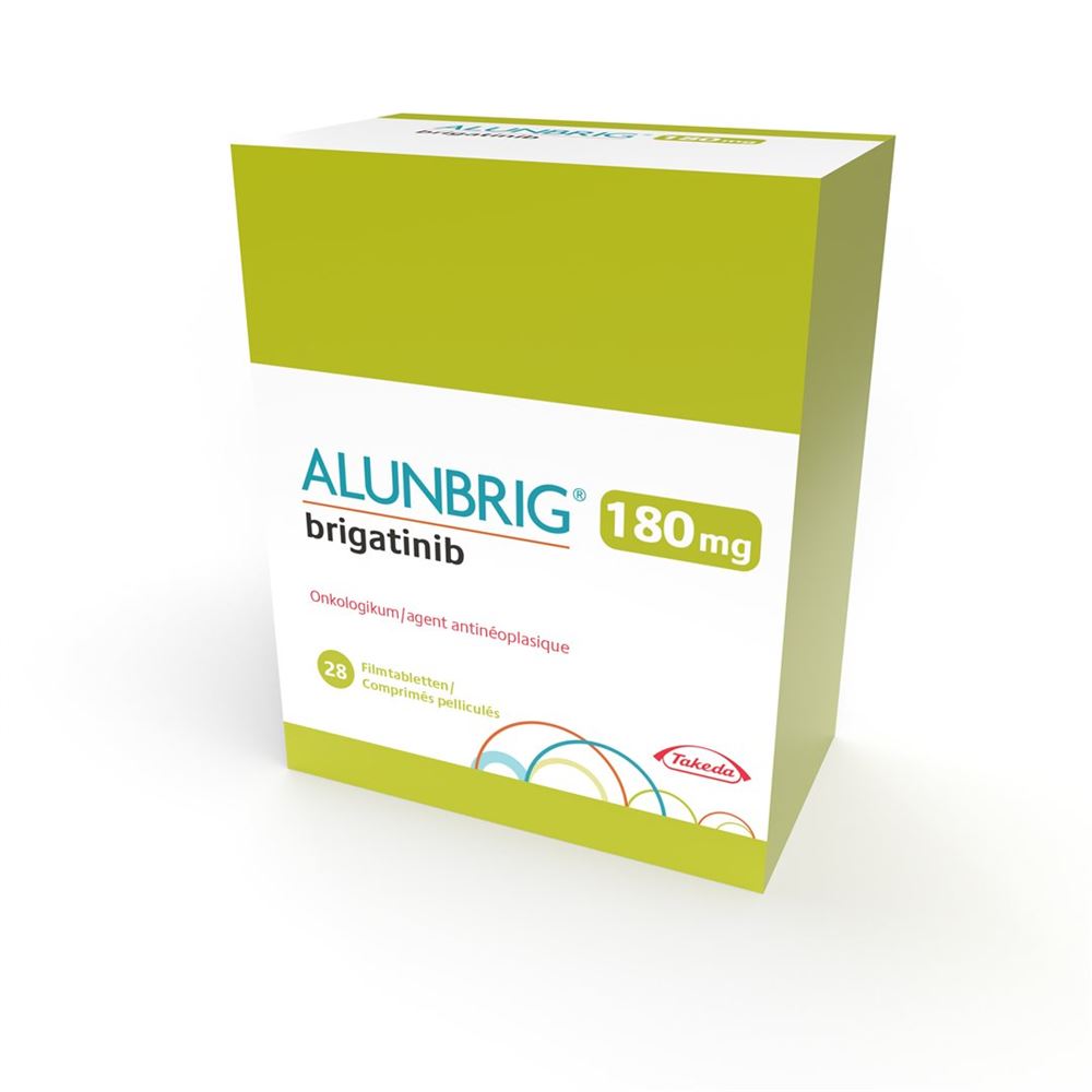 ALUNBRIG Filmtabl 180 mg Blist 28 Stk, Hauptbild