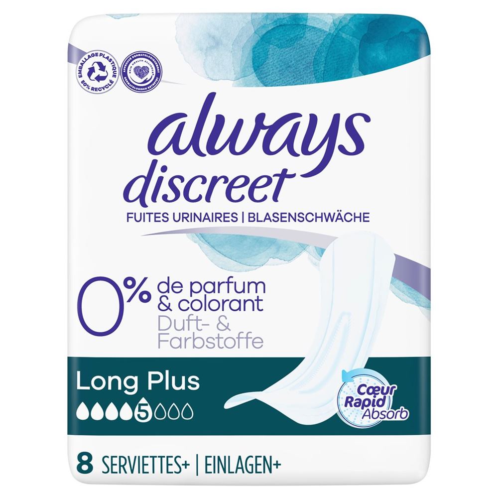 Always Discreet incontinence, image principale