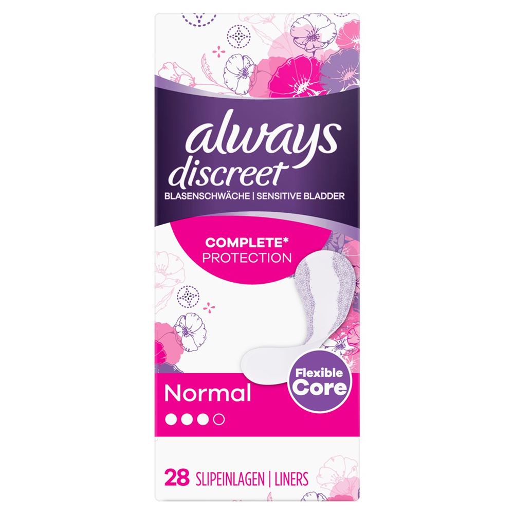 Always Discreet incontinence protège-slip, image principale