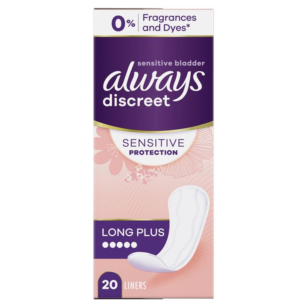 Always Discreet incontinence