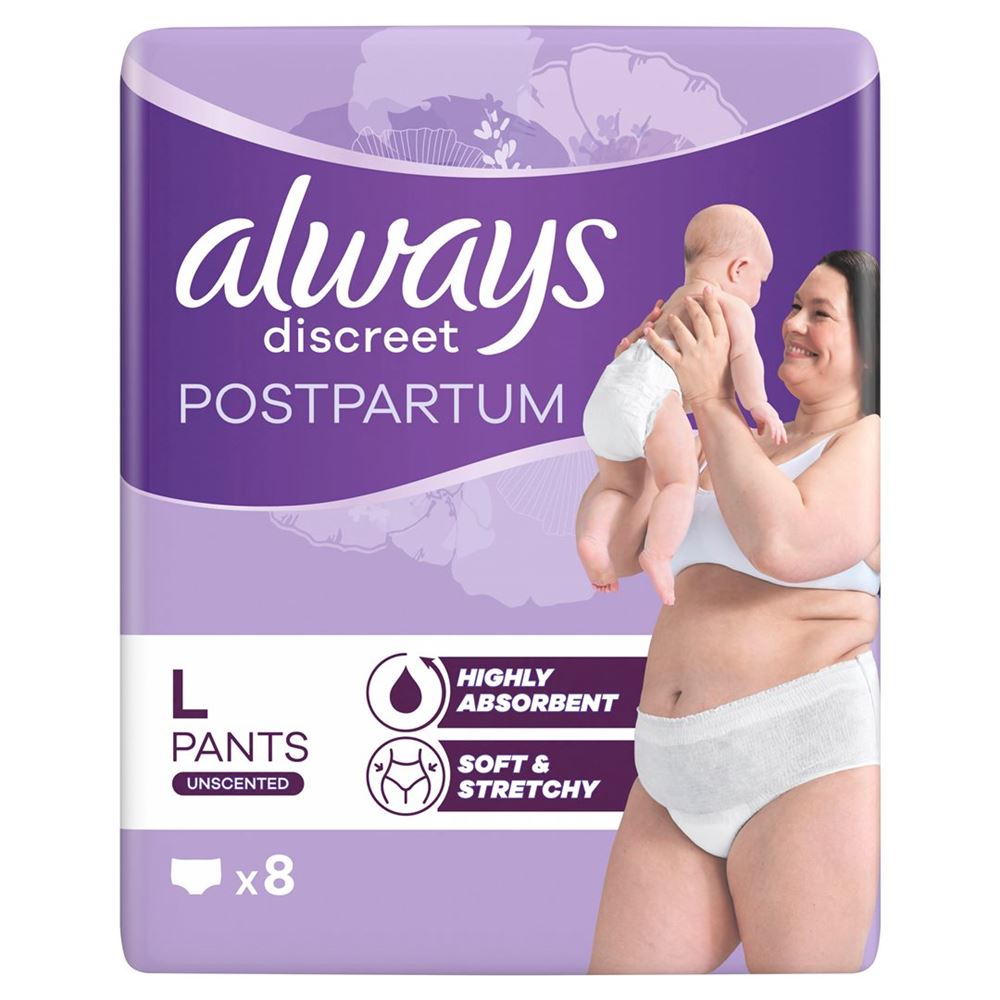 Always Discreet Inkontinenz Pants Wochenbett, Hauptbild