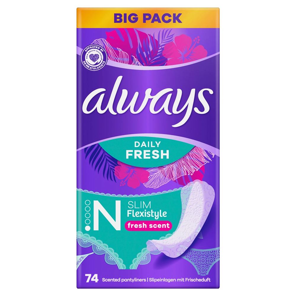 Always Slipeinlage Daily Fresh Flexistyle