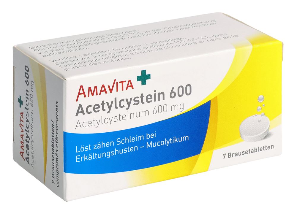 Amavita Acetylcystein 600 mg, Hauptbild