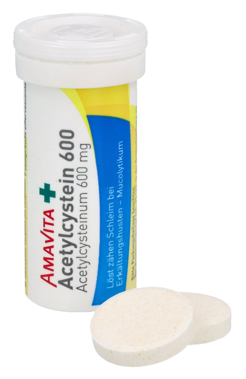 Amavita Acétylcystéine 600 mg, image 3 sur 6