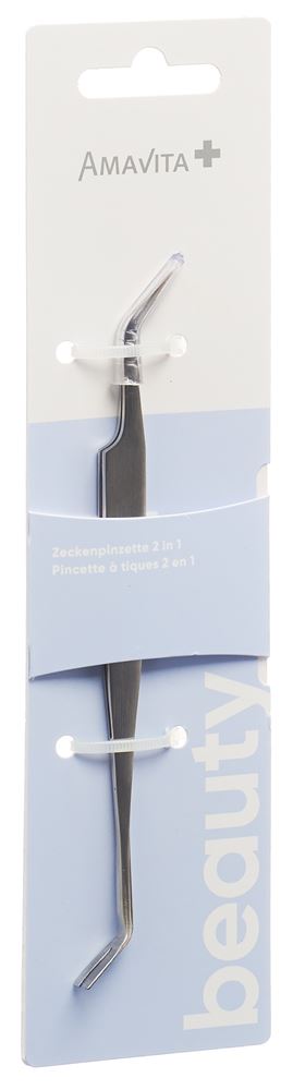 Beauty Zeckenpinzette 2in1