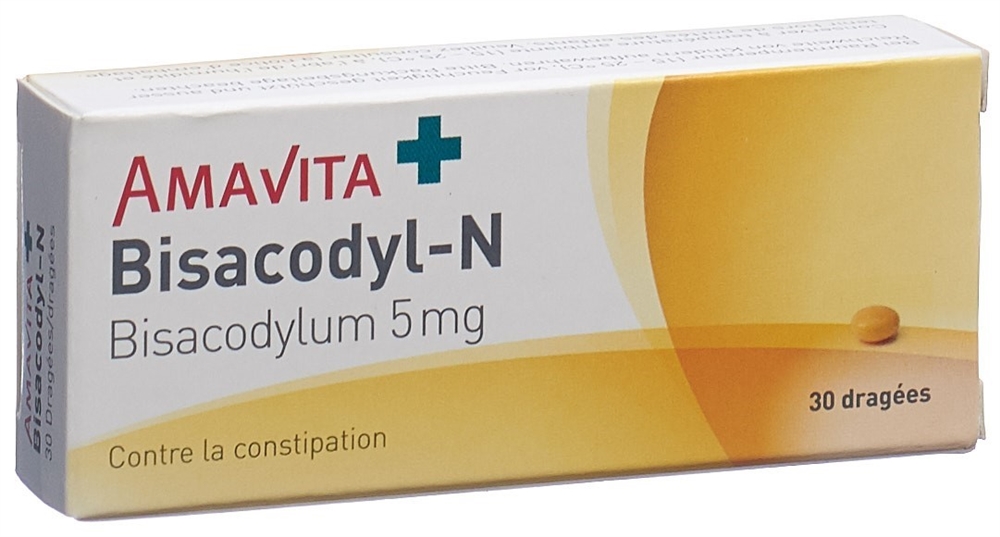 Amavita Bisacodyl-N 5 mg, image 4 sur 4