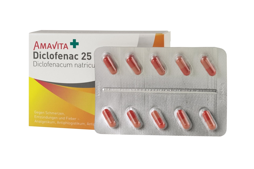 Amavita Diclofénac 25 mg, image 2 sur 4