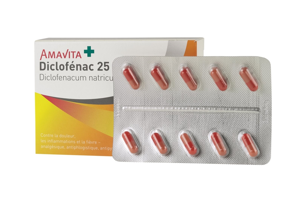 Amavita Diclofénac 25 mg, image 4 sur 4