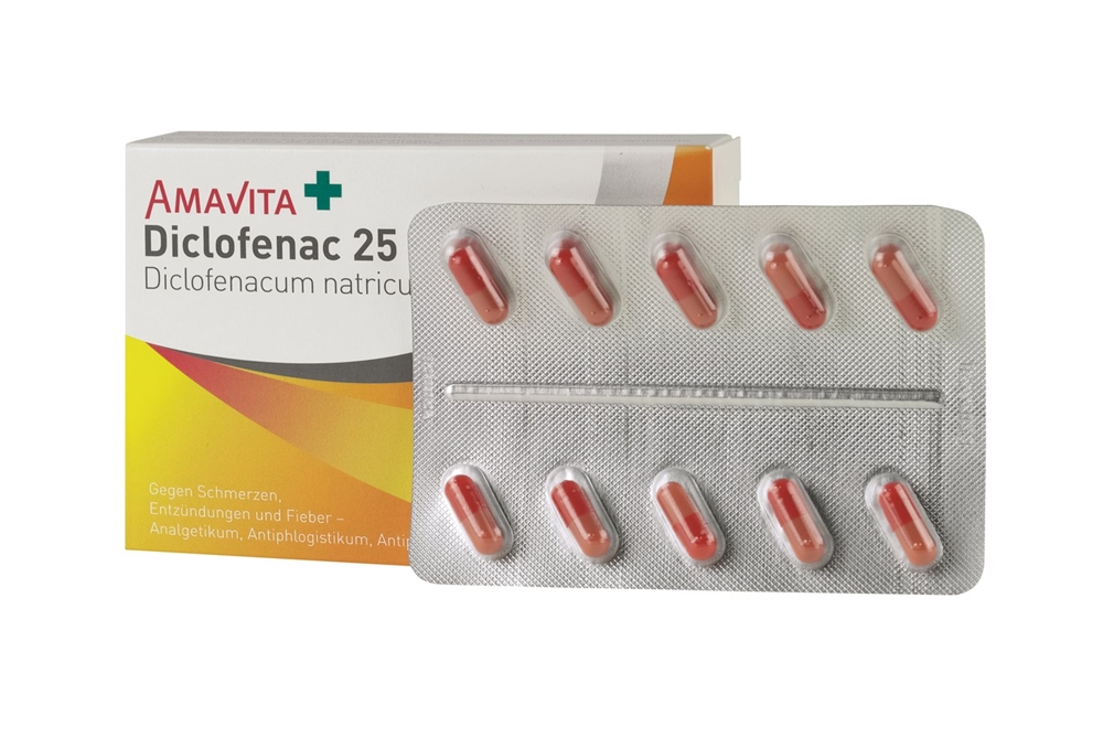 Amavita Diclofenac 25 mg, Bild 2 von 4