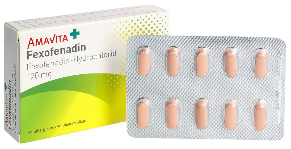 Amavita Fexofénadine 120 mg, image 3 sur 5