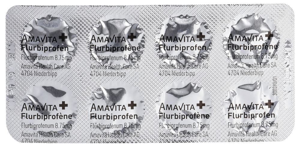 Amavita Flurbiprofen 8.75 mg, Bild 4 von 5