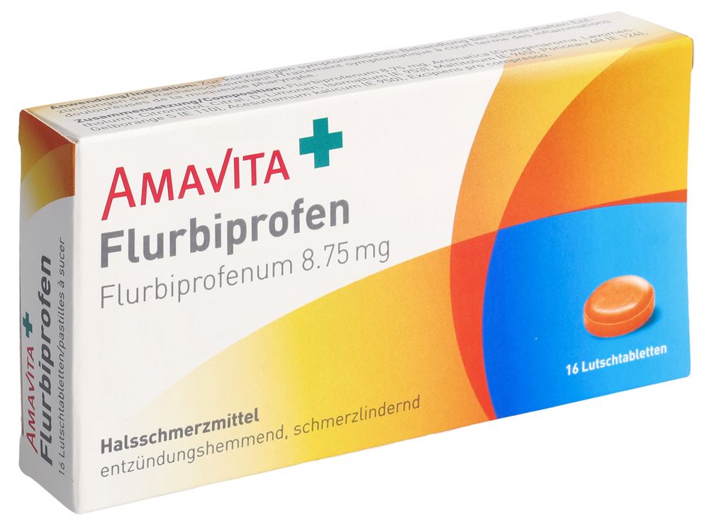 Amavita Flurbiprofène 8.75 mg
