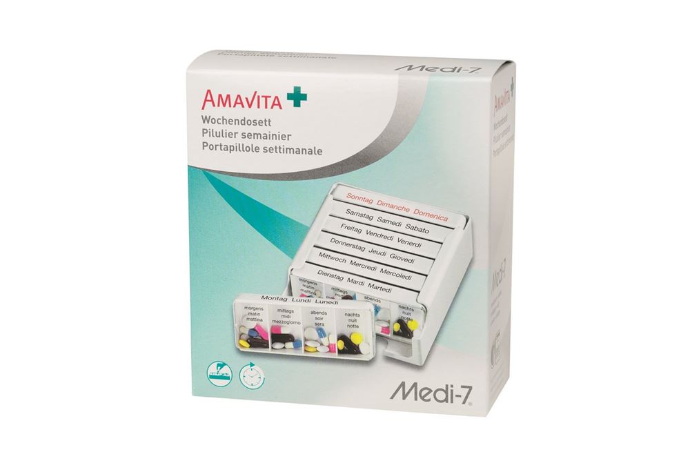 Amavita Medi-7 pilulier semainier, image principale