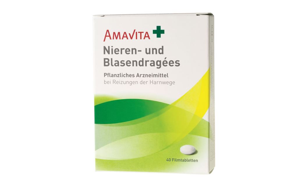 Amavita Nieren- und Blasendragées, Hauptbild
