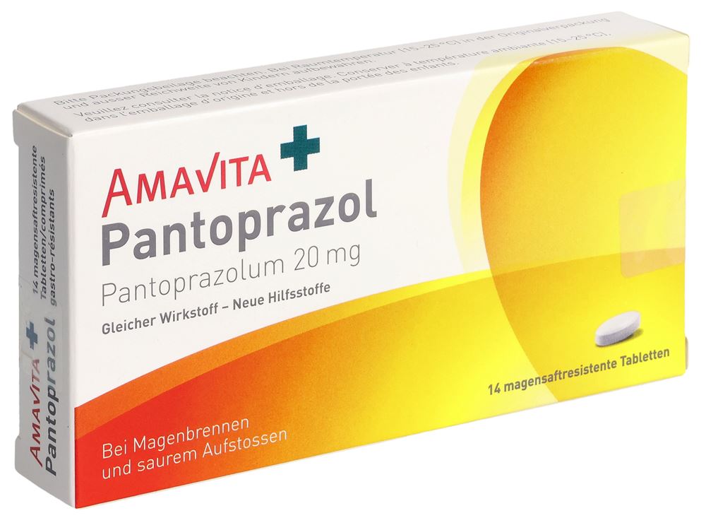 Amavita Pantoprazol 20 mg