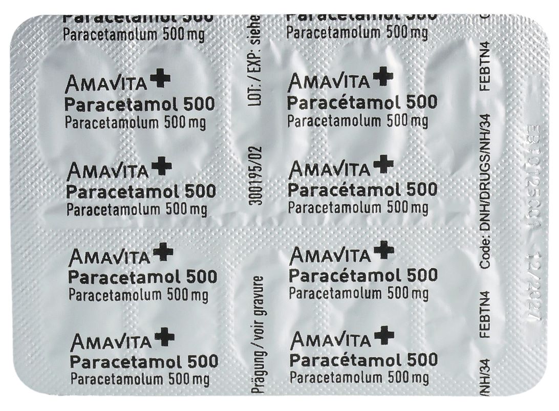 Amavita Paracétamol 500 mg, image 4 sur 6
