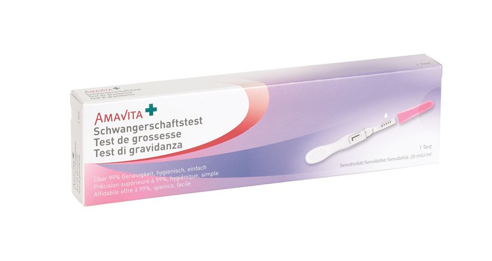 Amavita Test de grossesse