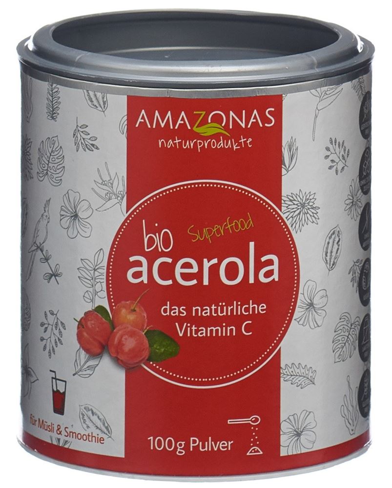 AMAZONAS acerola Bio Pulver, Hauptbild
