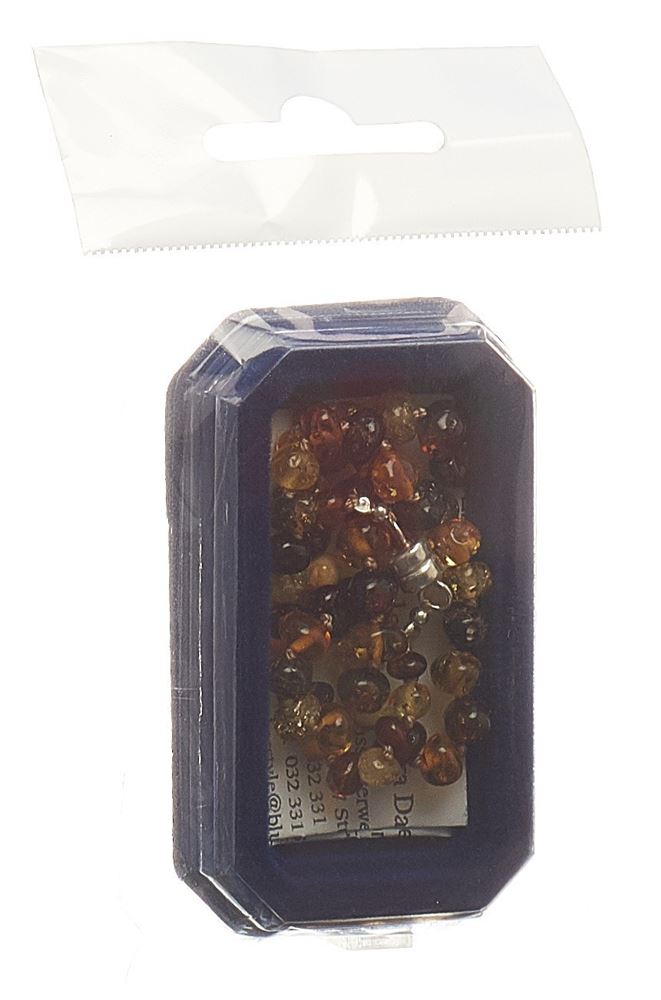 AMBERSTYLE Bernsteinkette multicolor glanz