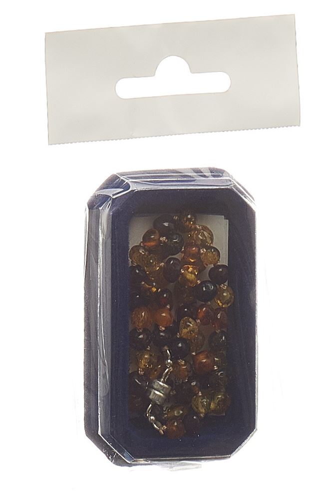 AMBERSTYLE Bernsteinkette multicolor glanz, Hauptbild AMBERSTYLE Bernsteinkette multicolor glanz, Hauptbild
