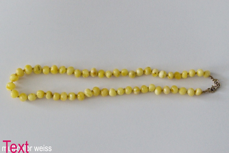 AMBERSTYLE collier d'ambre multicolor blanc, image principale
