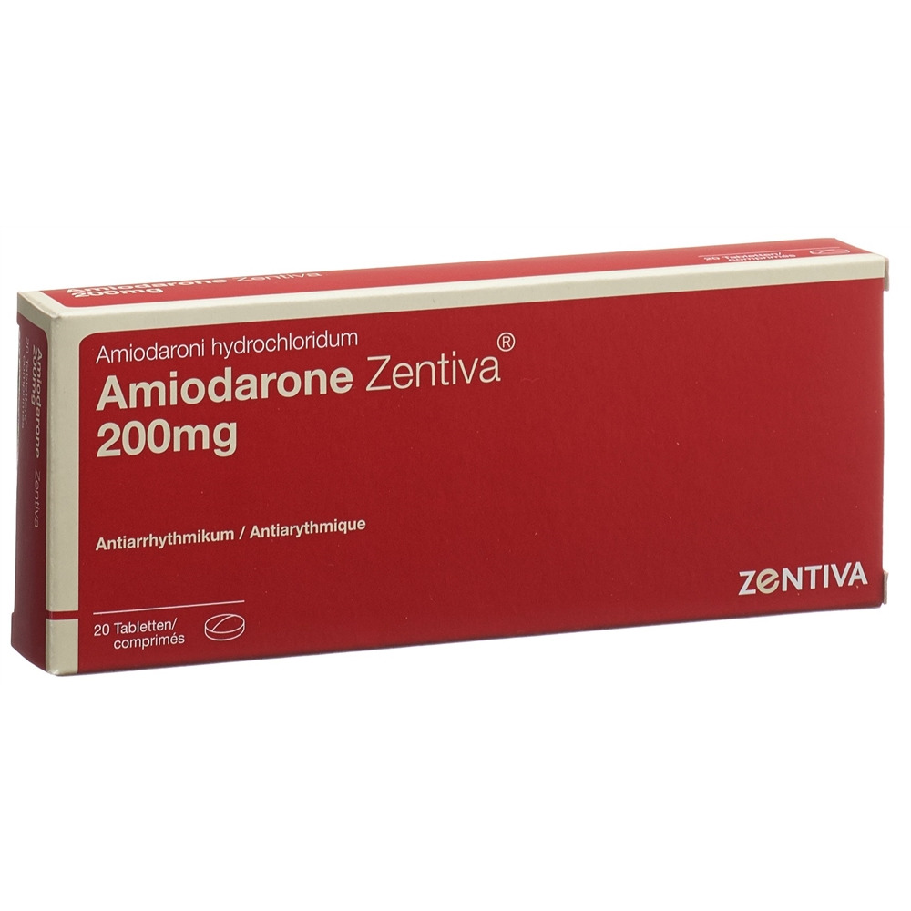 AMIODARONE Zentiva cpr 200 mg blist 20 pce | Commander en ligne