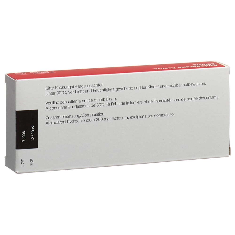 AMIODARONE Zentiva 200 mg, Bild 2 von 2