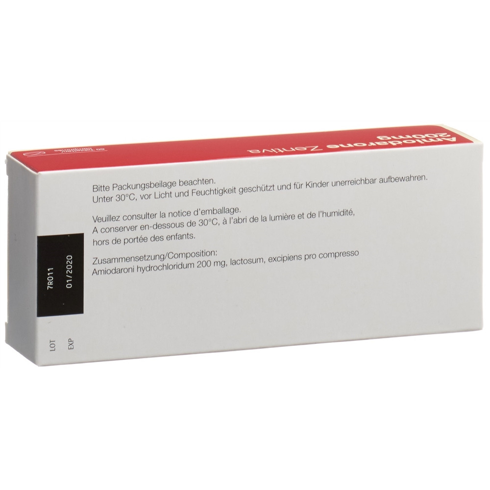 AMIODARONE Zentiva 200 mg, Bild 2 von 2