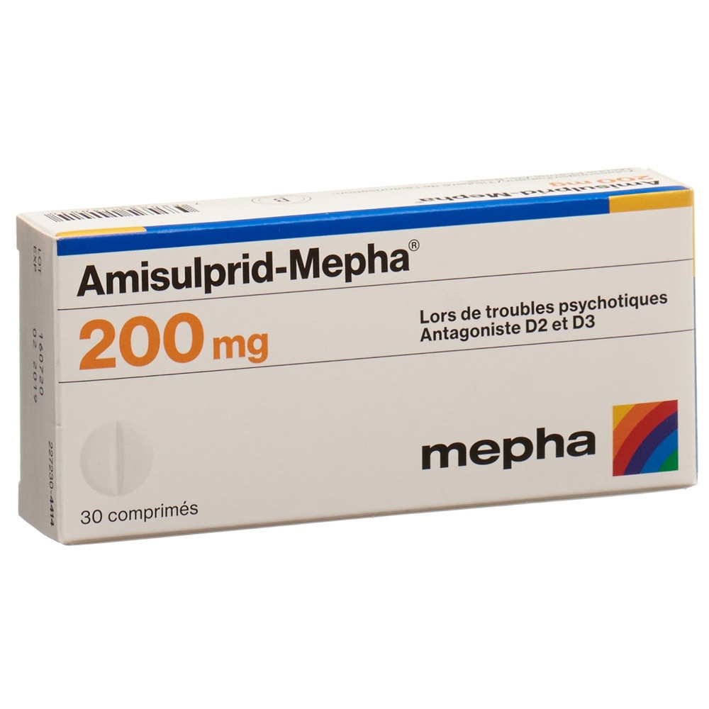 AMISULPRIDE Mepha 200 mg, image 2 sur 2