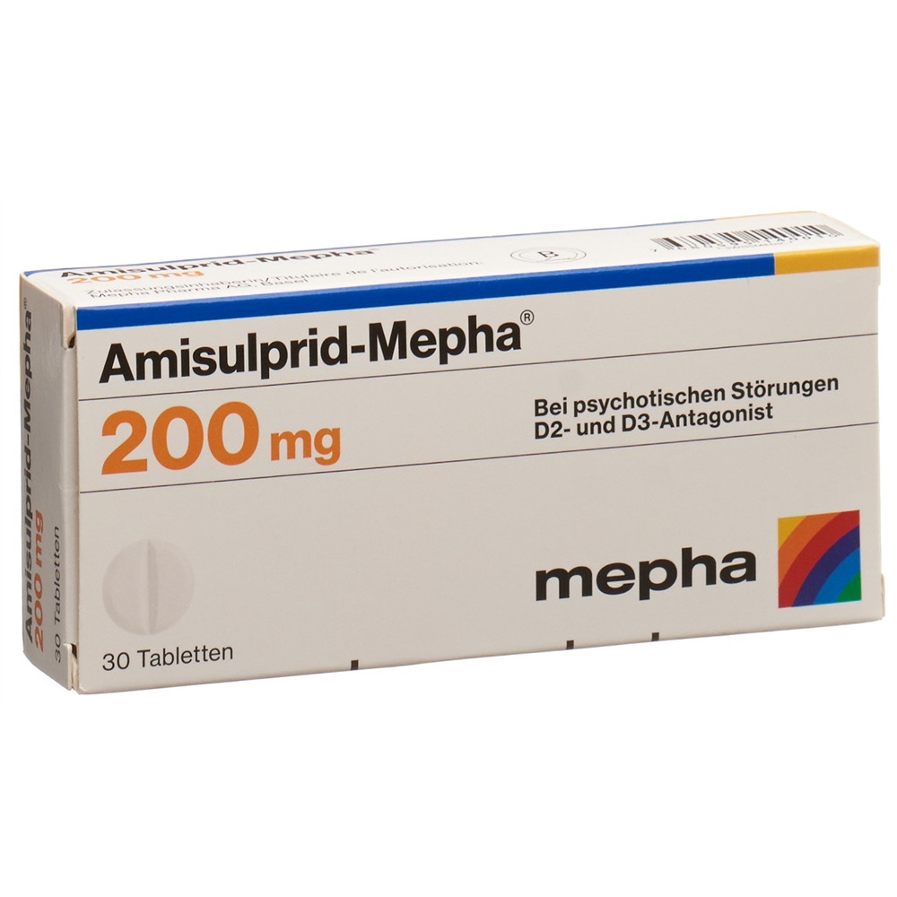 AMISULPRIDE Mepha 200 mg, image principale