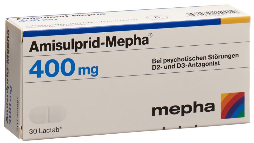AMISULPRIDE Mepha 400 mg, image principale
